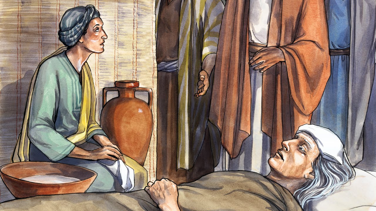 Jesús sana a la suegra de Pedro