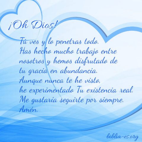 Oración - Seguiré a Dios por siemp