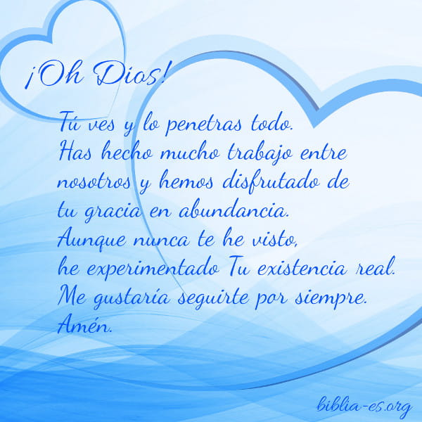 Oración - Seguiré a Dios por siemp