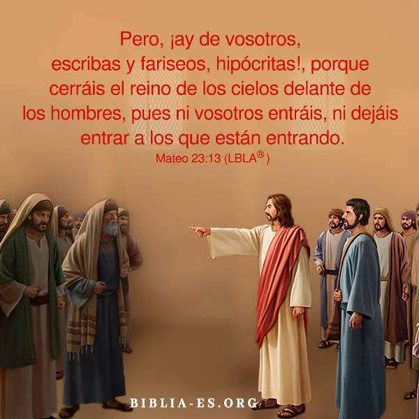 Versículo de Hoy - Explicación de Mateo 23:13
