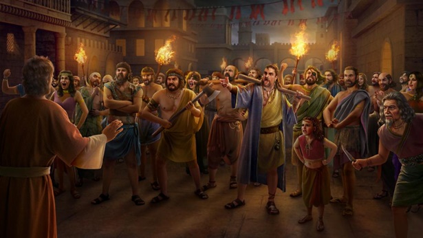 Por oponerse obstinadamente a Dios, el hombre es destruido por Su ira