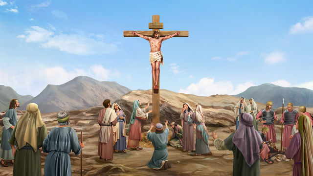 jesus en la cruz