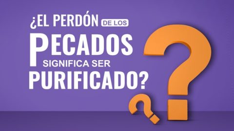 ¿El perdón de los pecados significa ser purificado?