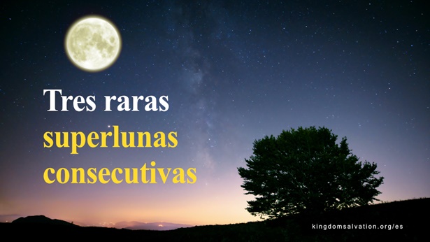 En 2019 se profetiza: “Tres raras superlunas consecutivas” indica que sucederán las cosas inusuales