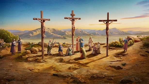 Jesús sana a un leproso