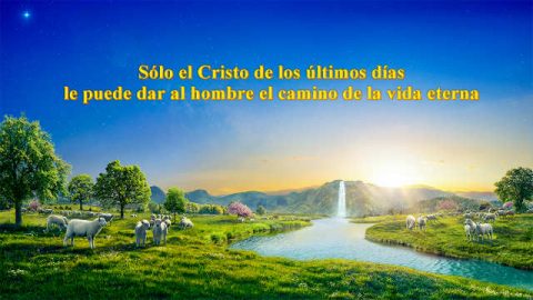 Sólo el Cristo de los últimos días le puede dar al hombre el camino de la vida eterna