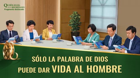 "Quién es el que ha regresado" Escena 6 - Sólo la palabra de Dios puede dar vida al hombre