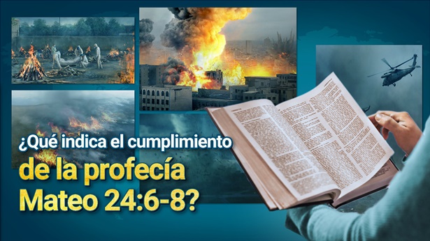 ¿Qué indica el cumplimiento de la profecía Mateo 24:6-8?