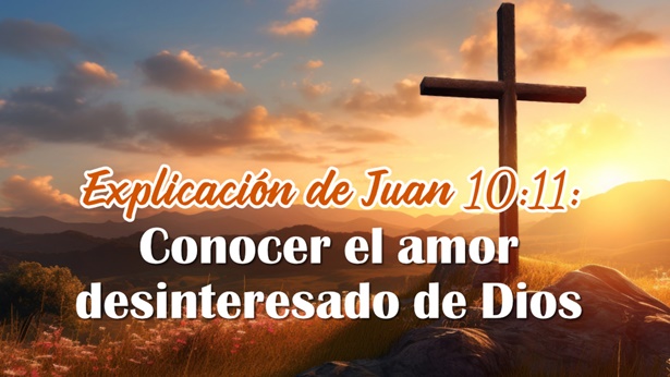 Explicación de Juan 10:11: Conocer el amor desinteresado de Dios